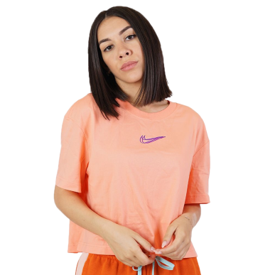 T-shirt  femme Nike Corp print tee DJ4125 promo solde super sport Tunisie