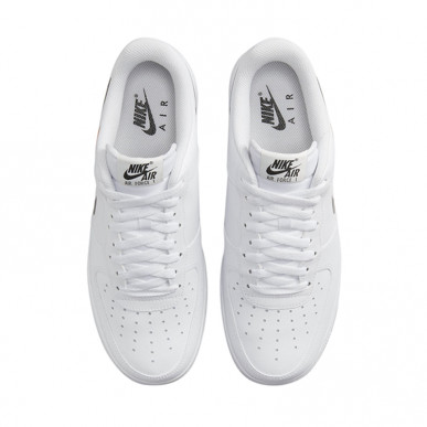 Nike Air Force 1 Low Multi Swoosh White Blackfn7807-100Super Sport Tunisie