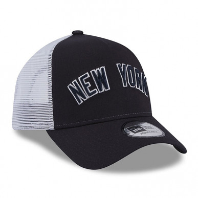 New Era New York Yankees Team Script Black Trucker 60364216Super Sport Tunisie