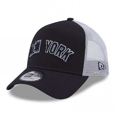 New Era New York Yankees Team Script Black Trucker 60364216Super Sport Tunisie
