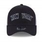New Era New York Yankees Team Script Black Trucker